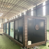 Maisons Landmae CSP-21 – Piscine Modulaire Préfabriquée en Conteneur, Structure en Acier Industrielle Détachable, 20ft/40ft