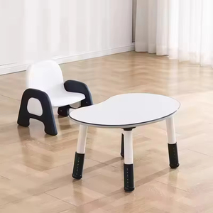 Nhà Máy Bán Buôn An Toàn Đa Năng Bảng Nghiên Cứu Cho Trẻ Em Có Thể Điều Chỉnh Chiều Cao Nhỏ Bảng Và Ghế Cho Trẻ Em - Product Image 5