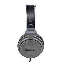 Casque filaire avec bandeau extensible et réglable, grandes oreillettes confortables, pour PC de bureau, ordinateur portable, jeux et études