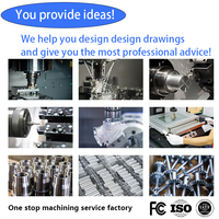 Usinage CNC en alliage d'aluminium personnalisé de précision Processus de fraisage CNC Mini composants métalliques Service de fabrication personnalisé