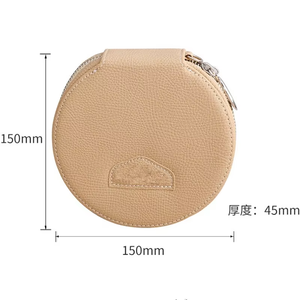 กระเป๋าใส่ซีดี/แผ่นเก็บข้อมูลหนัง PU แบบขายส่ง OEM พร้อมซิปปิด กระเป๋าจัดระเบียบพกพาสำหรับเดินทาง - Product Image 2