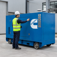 Danyo Cummins Weichai Yuchai 40 KW 50 für Schallgedämpften Generator 60 Hz Autostart 1800 U/min Einphasig Preis