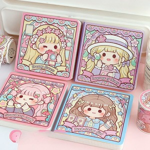 Taccuino quadrato tascabile per studenti Mini Notebook portatile portatile Cartoon piccolo taccuino quadrato regalo di cancelleria per bambini - Product Image 2