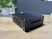 Nuevo Mini PC Industrial Sin Ventilador, Core I5-8305G/i7-12650HX/i7 13650HX, RAM DDR5, Pantalla 4K, 4 Puertos LAN, Garantía de 3 Años, SSD M.2+SATA