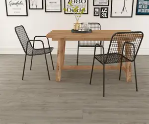 Alta qualidade WPC Vinyl Flooring interior 12mm clique bloqueio