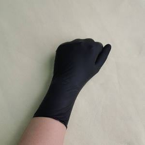 Gants en nitrile noir de 5 mil et 4 mil pour salon de beauté, salon de coiffure, salon de tatouage, sans latex, pour une utilisation sécuritaire - Product Image 3