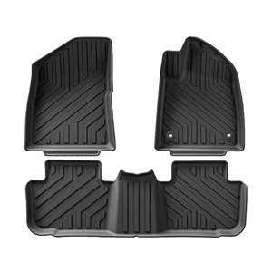 Tapis de sol pour MG <span class=keywords><strong>MG4</strong></span>/<span class=keywords><strong>MG4</strong></span> RS EV 2023-2024 RHD toutes saisons TPE 3,5 mm d'épaisseur 3 pièces robustes antidérapants ensemble complet Coolcars - Product Image 1