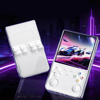 Étui de protection transparent pour console portable R36S Ultra, coque intégrale antichoc