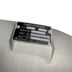 Mitsubishi jeneratör için TF15M-600 Turbocharger 49129-00520 49129-01100 S6R2-PTAA-S S6RF-MTK S6R-Y1PTA-2 S6R2F-MTK-<span class=keywords><strong>3</strong></span> - Product Image 6