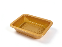 Barquette alimentaire en plastique pour l'emballage et la présentation de viandes et fruits de mer frais |   Barquette rigide pour viande, durable et formée par thermoformage