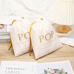 Custom Logo Organic Cotton Canvas Gift Packaging Dust Drawstring Bag - Product Image 2