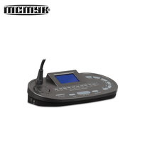 Console d'interprétation professionnelle, système d'interprétation simultanée 12 langues, microphone à condensateur, écouteurs métalliques avec monitoring