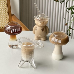 Bicchiere da Tè a Forma di Fungo <span class=keywords><strong>con</strong></span> Tre Gambe, Grande Bicchiere per Bere, Tazza da Caffè, Stile Cowboy Boot Teddy Bear - Product Image 2