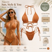 2026 Sets Dames Europese Amerikaanse Luipaard Halter Bikini Hoog Ademend Zomer Sport Zwemkleding Spandex/Nylon Bikini Strandkleding