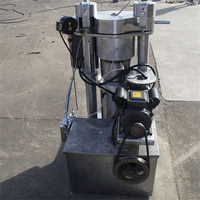Presse à huile de sésame hydraulique verticale, équipement de fabrication d'huile de sésame parfumée pour atelier traditionnel d'huiles comestibles