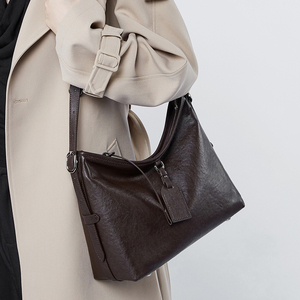 Fabricant Original Haut de Gamme Personnalisé Vintage Cuir Véritable Sac d'Épaule pour Femme Sac Messenger de Luxe Designer - Product Image 2