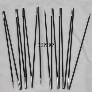 Tige de <span class=keywords><strong>support</strong></span> de tente en fibre de verre haute résistance Poteau de tente de camping en plein air - Product Image 3