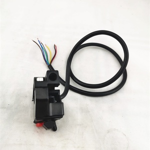 Interruptor de motocicleta DIY de 8 cables para manillar interruptor de apagado botón de encendido y apagado GY6 50-150cc <span class=keywords><strong>Scooter</strong></span> - Product Image 4