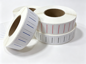 Étiquettes de prix autocollantes blanches personnalisées pour fournitures de bureau - Product Image 5