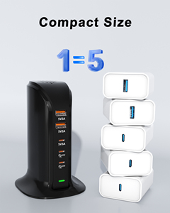 Station de charge USB multi-ports pour plusieurs appareils, chargeur de téléphone de bureau universel - Product Image 4
