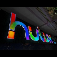 Boîte à lumière LED Magic Color Digital Advertising for Nightclubs Indoor Outdoor Use for Fabric Acrylic Aluminum Brands Custom Shaped