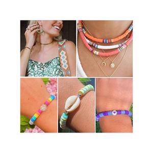 Kit per la creazione di gioielli fai da te a 28 Grid in argilla morbida e morbida con lettere popolari accessori per bracciali con perline <span class=keywords><strong>Lucite</strong></span> in plastica acrilica - Product Image 5