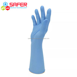 Guantes de Examen Médico de Nitrilo Desechables de 290 mm, Sin Polvo, Suaves, Impermeables, Ligeros, Cómodos, de Grado Alimenticio, para Uso Doméstico y en Fábrica - Product Image 2