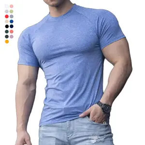 Мужская дышащая футболка из полиэстера