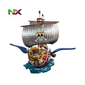 Modelo de Barco Thousand Sunny de One Piece, Coleccionable de Anime, Embarcación Pirata, Decoración de Escritorio, Fábrica - Product Image 5