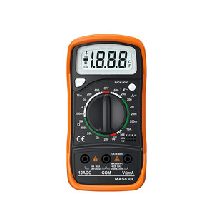 Modèle MAS830L Testeur <span class=keywords><strong>Prix</strong></span> bas Gamme manuelle Multimètre numérique Micro-mètre - Product Image 1