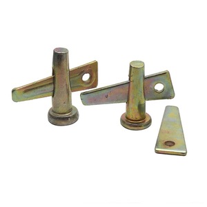 Fournisseur d'usine, goujon de coffrage en béton, goujon en aluminium, pièces de gabarit, goujon en acier, revêtement en zinc/lisse - Product Image 1