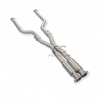 Tubo de escape intermedio OEM de alto rendimiento para BMW M5 G90 4.4T S68 Motor 2025+ de acero inoxidable, sistema de escape catback con mejora acústica