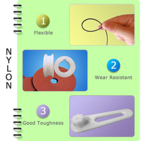 Filament d'impression OPY Pa66 1,75 mm 1 kg, bonne résistance, filament en nylon Pa, imprimante 3D, livraison locale aux États-Unis