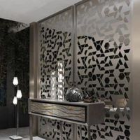 Façade en panneaux métalliques en aluminium gravés CNC, écran perforé, revêtement pour mur extérieur de magasin de détail, design personnalisé