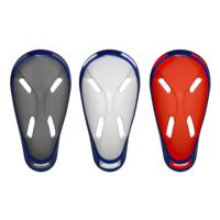 Protège-entrejambe athlétique léger et ventilé Huachen pour hommes et garçons, avec bord souple, confortable, absorbant les chocs, pour le baseball