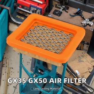 ไส้กรองอากาศ <span class=keywords><strong>GX50</strong></span> GX35 17211-Z3F-000สำหรับเครื่องยนต์ฮอนด้า GXV50 47.9CC เครื่องยนต์4รอบสภาพใหม่ - Product Image 2