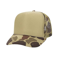 Gorras de Béisbol KIMTEX al por Mayor, Gorras Deportivas de 5 Paneles de Color Puro, de Cuero Artificial y Malla, Gorra Trucker