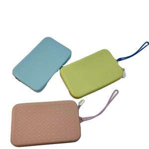 Customized Logo Silicone Travel Brush Portable <b>Bags</b> Lipstick Silicone Accessories <b>Storage</b> Pouch - Product Image 6
