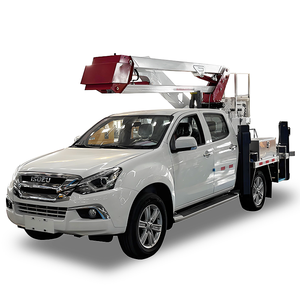 Bán Hot Pickup 4x4 làm việc trên không nền tảng 13.5M Euro V DIESEL Telescopic Boom Lift ánh sáng bảo trì xô xe tải để bán - Product Image 1