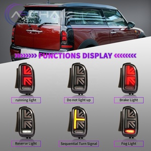 Feu arrière LED archaïque pour <span class=keywords><strong>MINI</strong></span> Cooper <span class=keywords><strong>Clubman</strong></span> R55 2007-2014 avec animation séquentielle <span class=keywords><strong>Mini</strong></span> Cooper R55 feux arrière feu arrière - Product Image 3