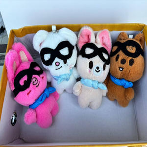 Shili mainan Kpop Stray anak Pilot boneka mewah kartun SKZ boneka mainan gantungan kunci tas liontin hyunfelix Jin Bangchan untuk penggemar - Product Image 4