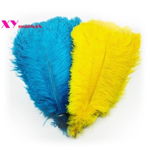 40-45 cm <span class=keywords><strong>Plumes</strong></span> d'autruche <span class=keywords><strong>Plumes</strong></span> d'autruche noires Décoration bon marché <span class=keywords><strong>Plumes</strong></span> d'autruche <span class=keywords><strong>blanches</strong></span> blanchies - Product Image 2
