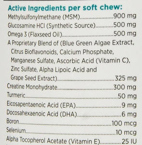 Wanzibei-muselina verde lippada masticable para perros, con glucosamina <span class=keywords><strong>Natural</strong></span> para articulaciones, soporte de salud, Movit - Product Image 3