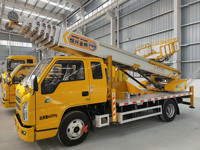 EVERSTAR Nouveau Camion Hydraulique de 42 Mètres Monté Aérien Télescopique Accès Échelle Ascenseur Diesel Carburant Seau Camion Boom Antenne Manli