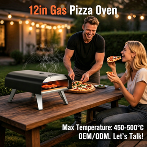 Four à pizza au <span class=keywords><strong>propane</strong></span>, appareil à pizza au <span class=keywords><strong>gaz</strong></span> portable <span class=keywords><strong>pour</strong></span> l'extérieur avec <span class=keywords><strong>tuyau</strong></span> à connexion rapide <span class=keywords><strong>pour</strong></span> patio, terrasse ou îlot <span class=keywords><strong>barbecue</strong></span> - Product Image 6