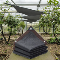 Filet d'ombrage agricole en HDPE 40 70%90% en rouleau, prix du filet pare-soleil pour serre et jardin