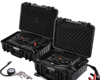 300L Cable Heavy-duty Tire Compressor DC12V, Dual-cylinder Fast Inflation Speed 4*4, Suitable for Sedans, Trucks, Buses and SUVs