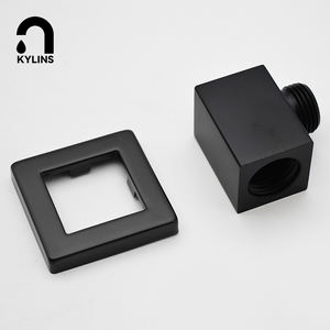 Connecteur <span class=keywords><strong>de</strong></span> tuyau <span class=keywords><strong>de</strong></span> <span class=keywords><strong>douche</strong></span> mural <span class=keywords><strong>de</strong></span> conception carrée en laiton chromé, sortie d'eau <span class=keywords><strong>de</strong></span> <span class=keywords><strong>douche</strong></span> en forme <span class=keywords><strong>de</strong></span> <span class=keywords><strong>coude</strong></span> - Product Image 5