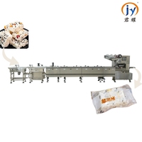 Machine d'emballage automatique de gaufrettes en forme de coussin, certifiée CE, avec moteur servo avancé