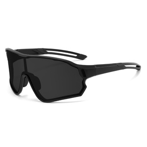 Sport Glasses Cycling Sunglasses PC <b>Frame</b> Polarized UV400 Windproof Outdoor Sports Eyewear Type 3 Sunshades Black - Product Image 2